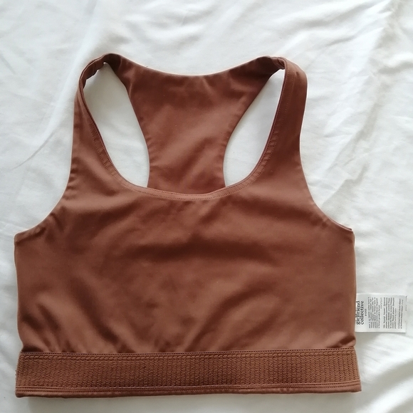 Girlfriend Collective Paloma Racerback Sports Bra Medium - Picture 6 of 10